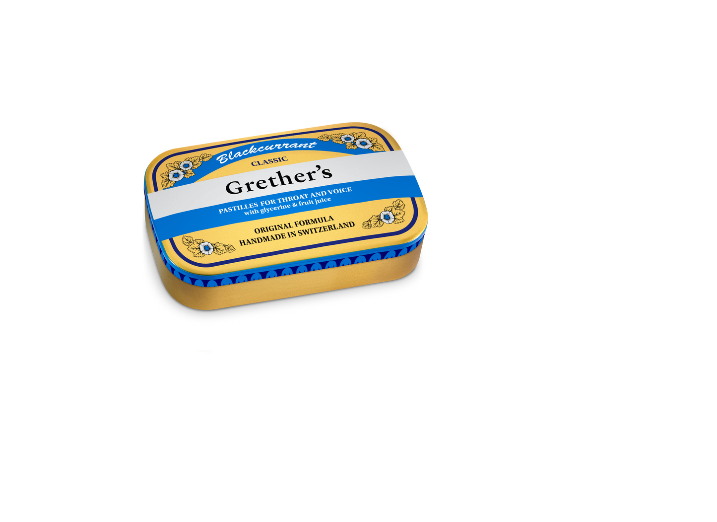 Grether's Pastilles Classic Blackcurrant : 2.1 OZ