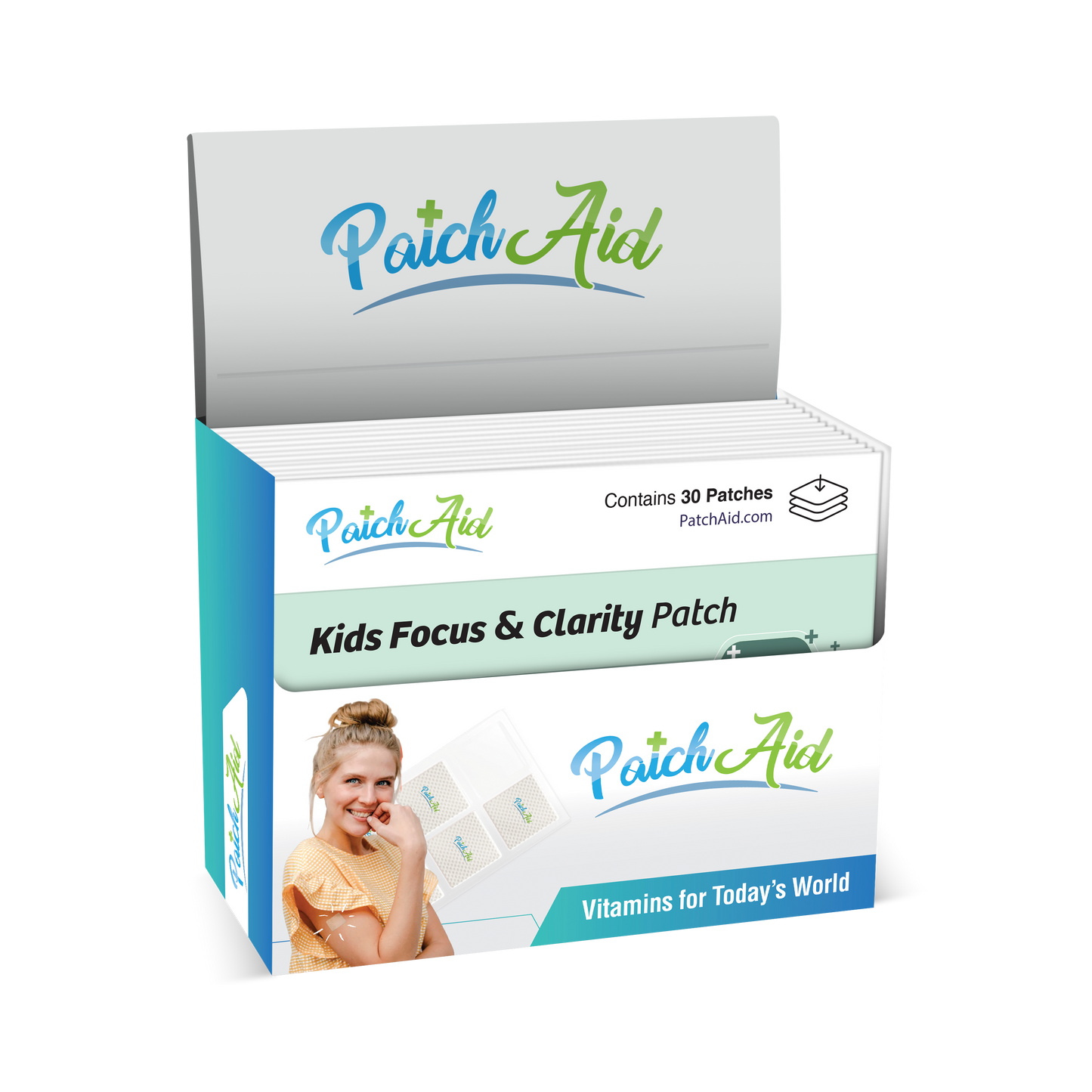 Kids Focus & Clarity Patch – Daily Cognitive Booster: 1-Pack