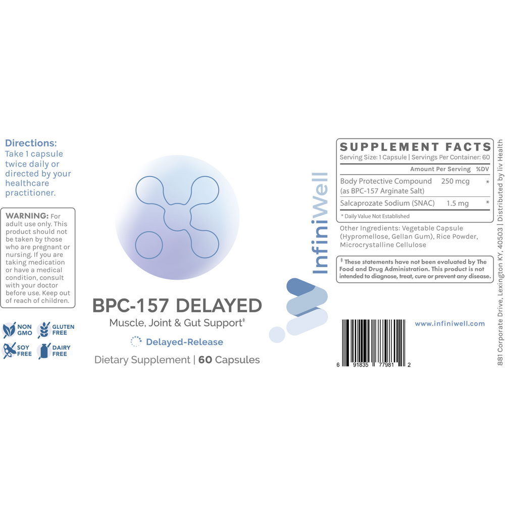 BPC-157 Delayed - 250mcg