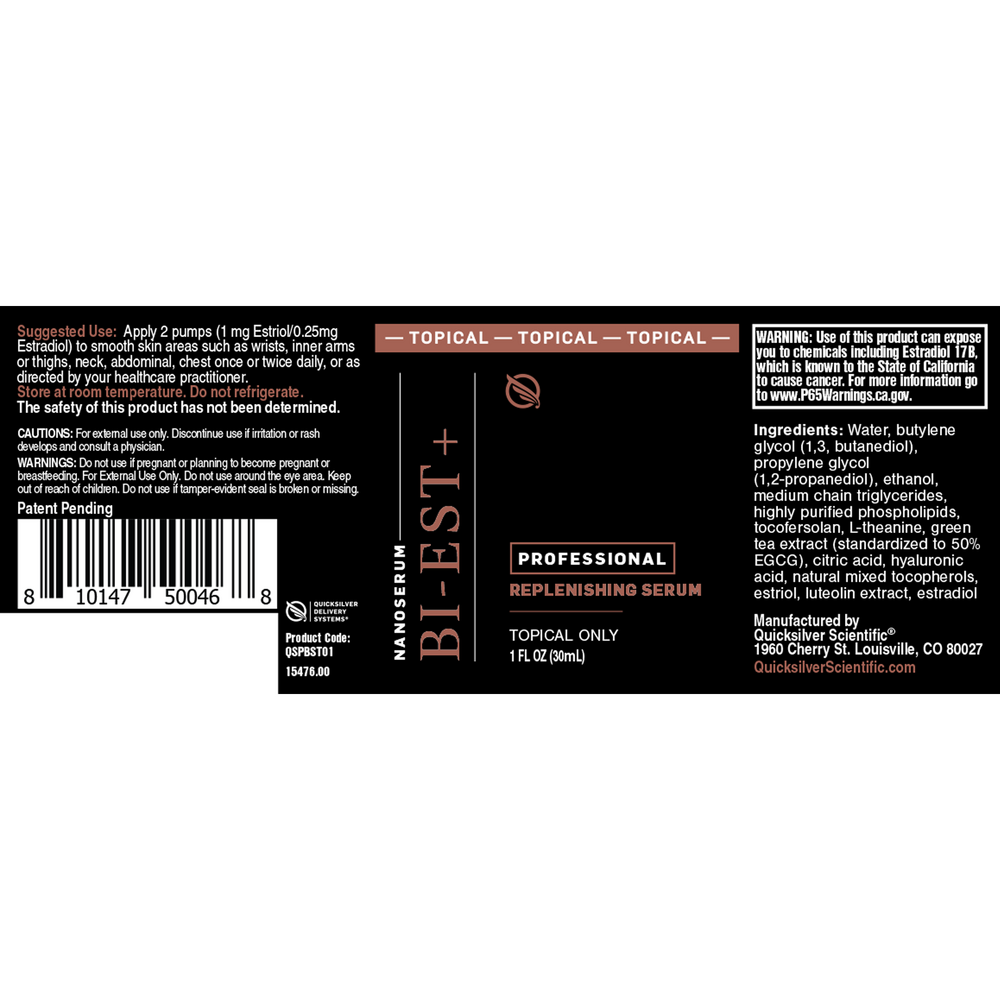 Quicksilver Scientific Pro Bi-Est +