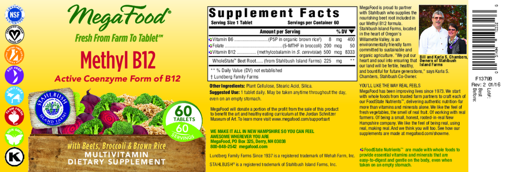 MegaFood Methyl B12