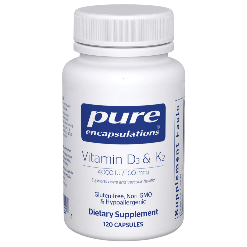 Pure Encapsulations Vitamin D3 & K2