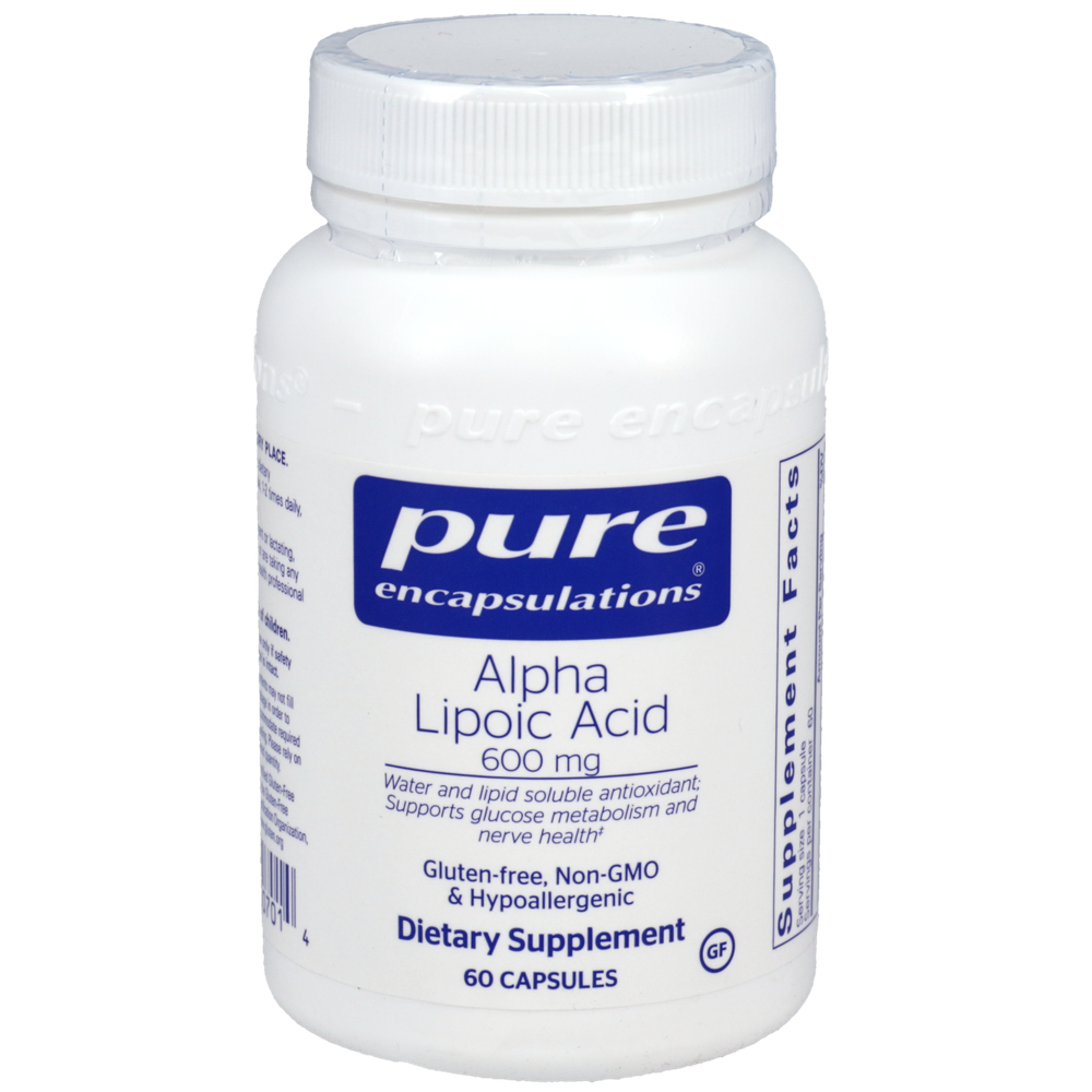 Pure Encapsulations Alpha Lipoic Acid 600mg