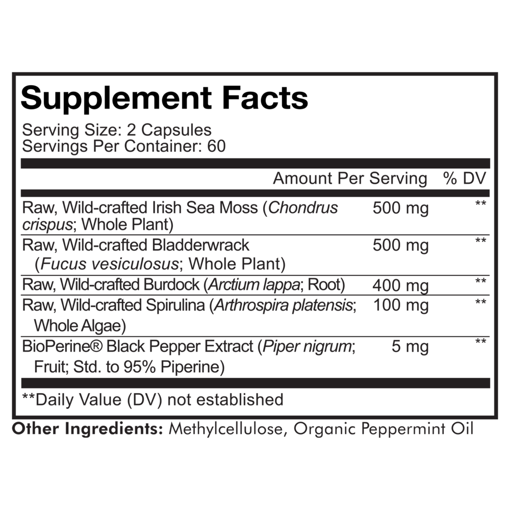 Codeage SEA MOSS WILDCRAFTED