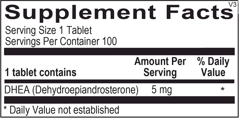 DHEA MICRONIZED 5MG