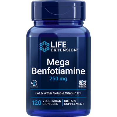MEGA BENFOTIAMINE 250MG 120 CAPS