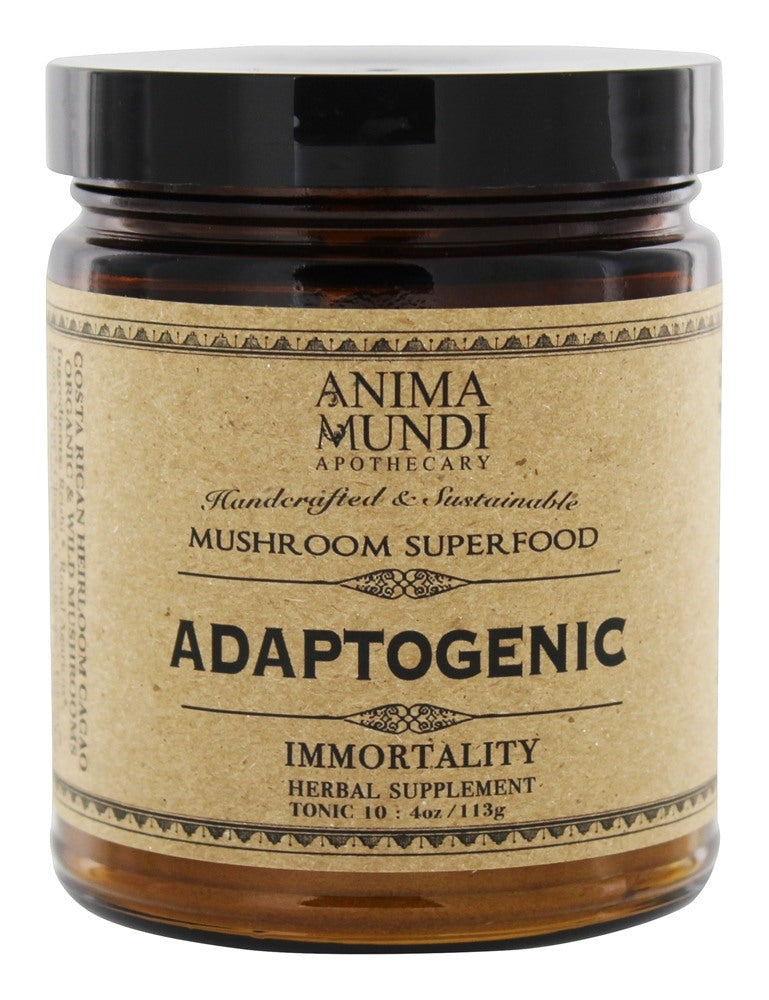Anima Mundi Apothecary Adaptogenic Powder 7 Medicinal Mushrooms + Cacao 4 oz