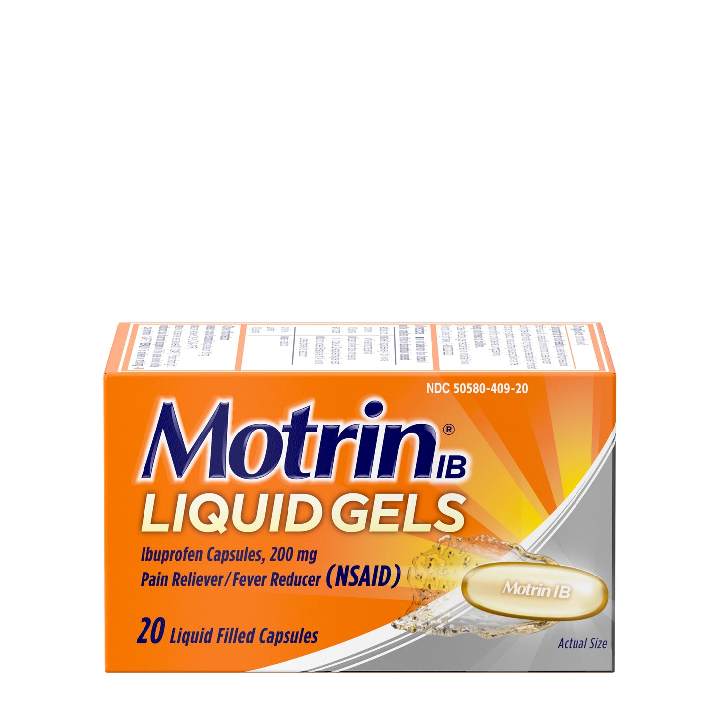 MOTRIN IB LIQ GEL 20