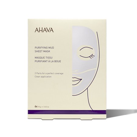AHAVA Purifying Mud Sheet Mask (6-Pack)