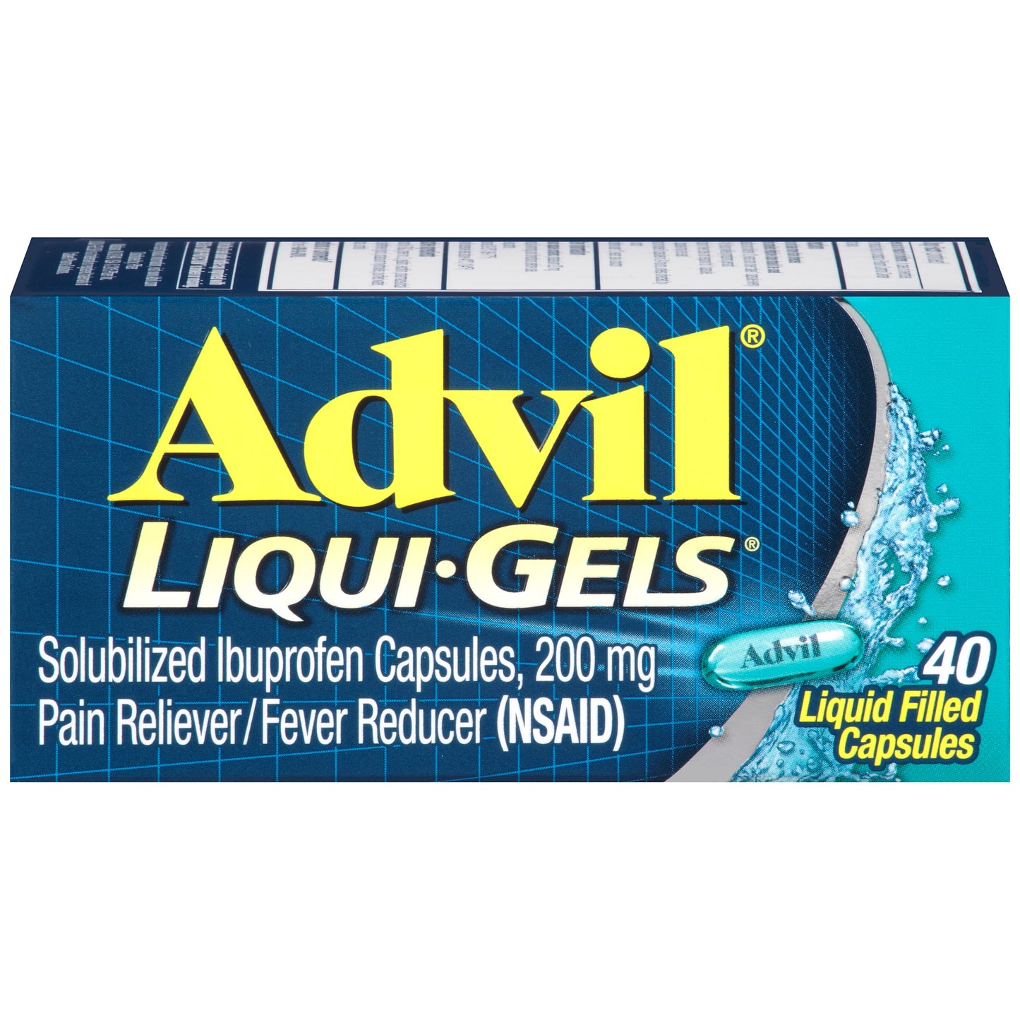 ADVIL LIQGEL 200MG 40