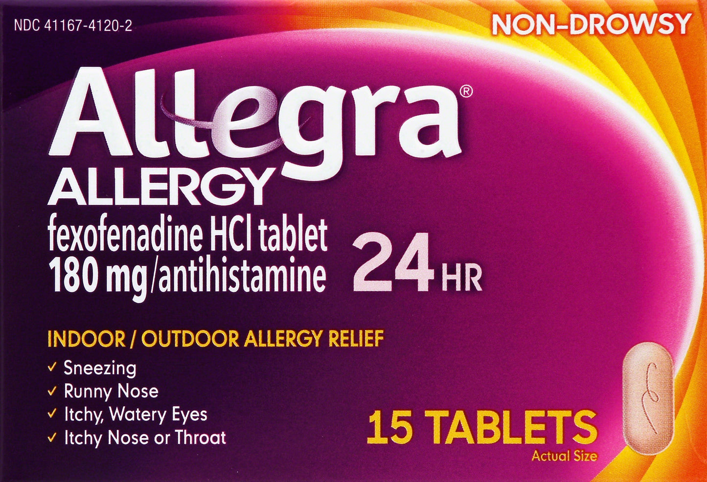 ALLEGRA ADULT 24HR TAB 15