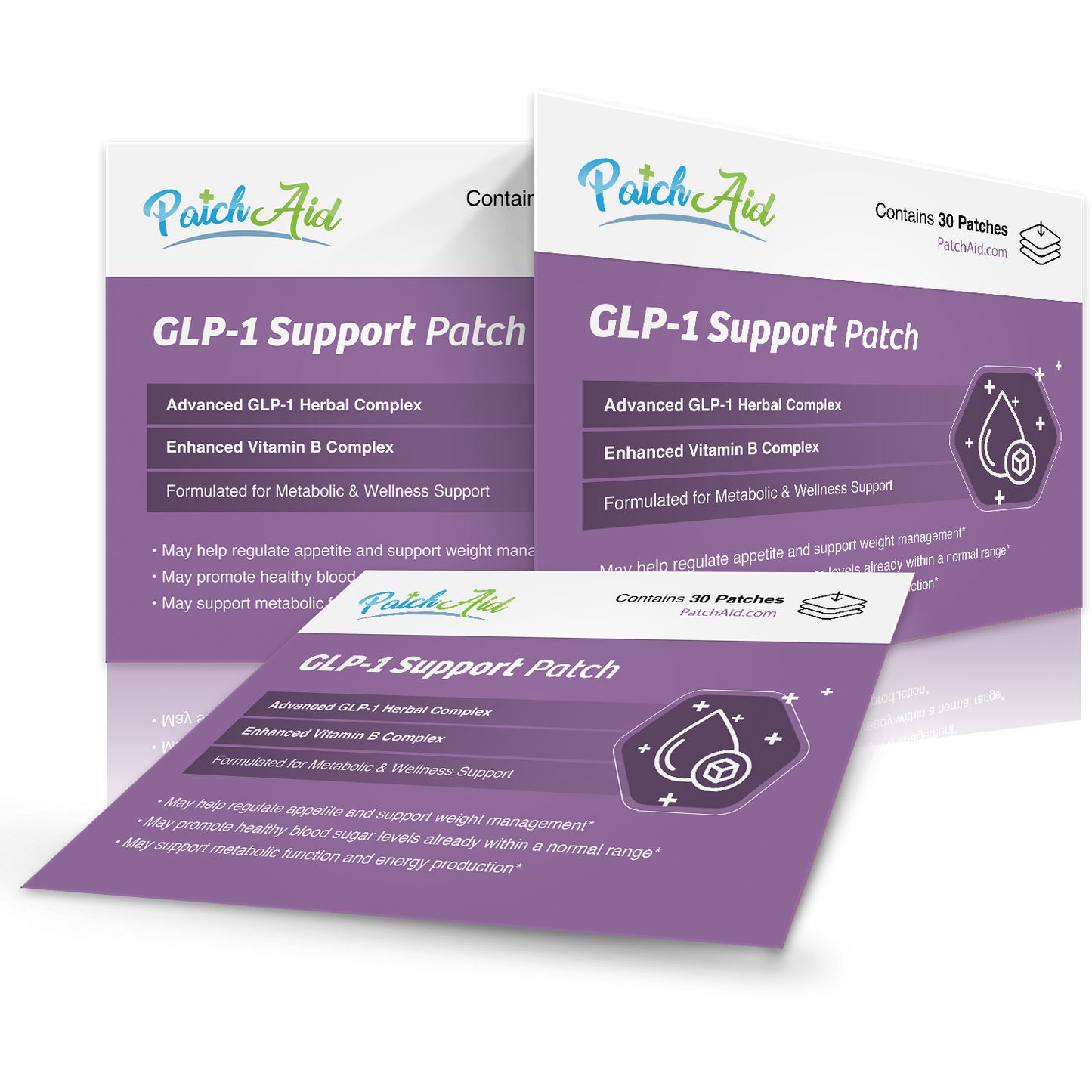 GLP-1 Support Patch – Appetite Control & Metabolic Support: 1-Pack