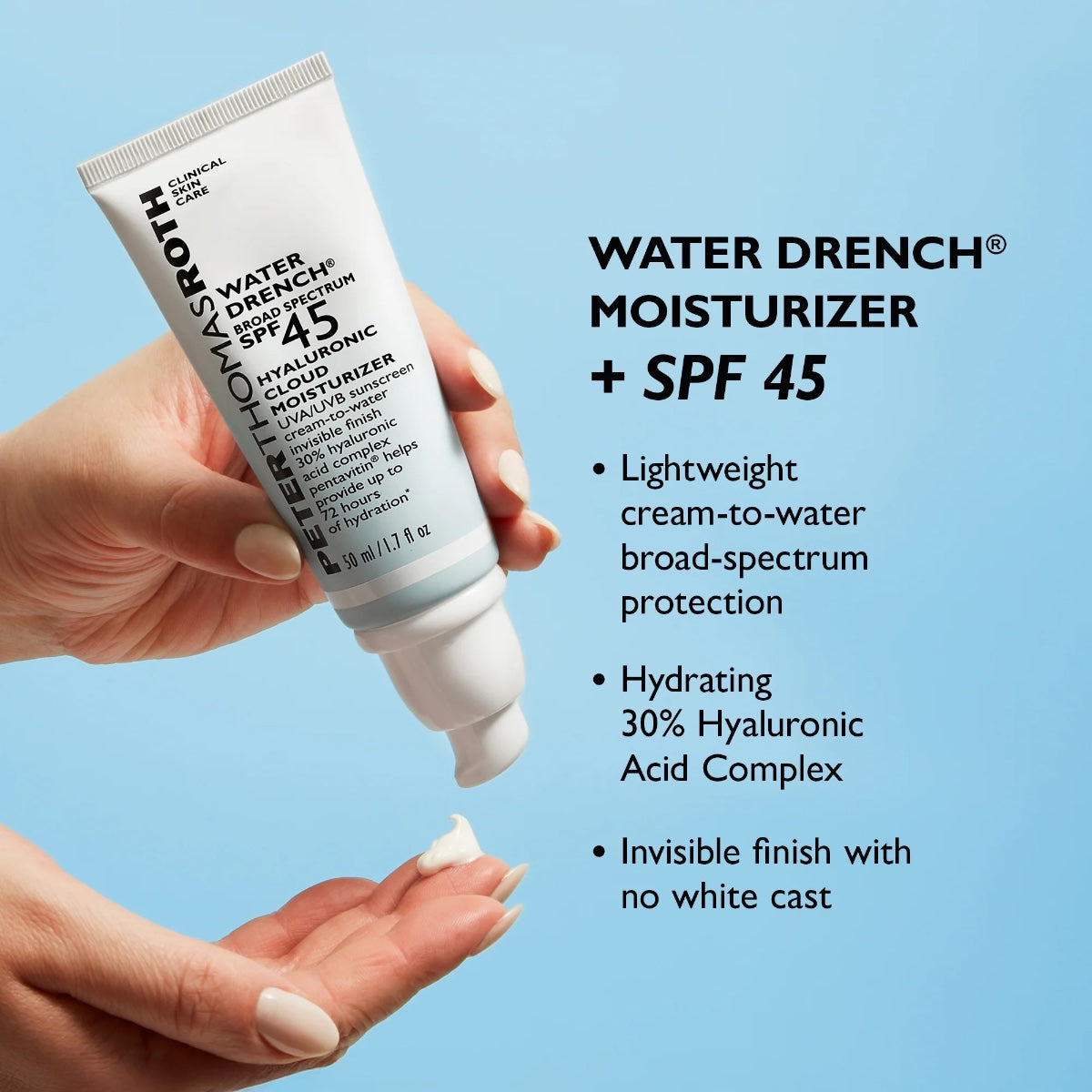 Water Drench Broad Spectrum SPF 45 Hyaluronic Cloud Moisturizer