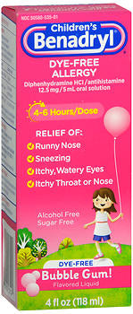 BENADRYL CH ALLER D F BGM 4Z