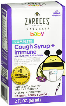 ZARBEES BBY CGH IMM SYR 2OZ