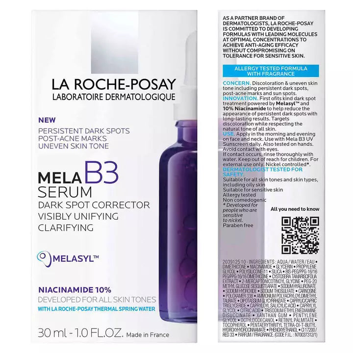 La Roche Posay Mela B3 Dark Spot Serum with Melasyl and 10% Niacinamide