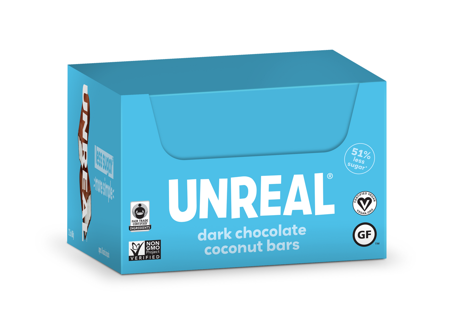 Dark Chocolate Coconut Bar Caddy - 40 Bars