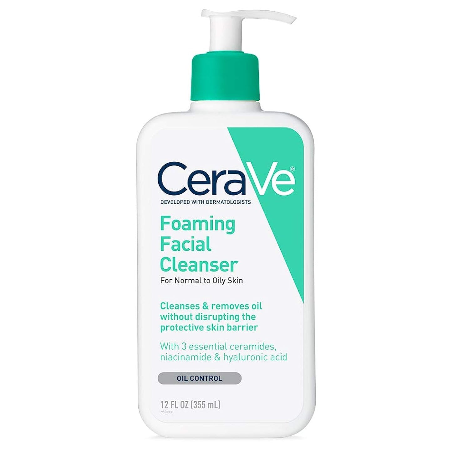 CERAVE FOAMING CLEANSER 12OZ