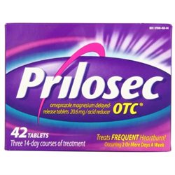 PRILOSEC OTC TAB 20MG P G 14
