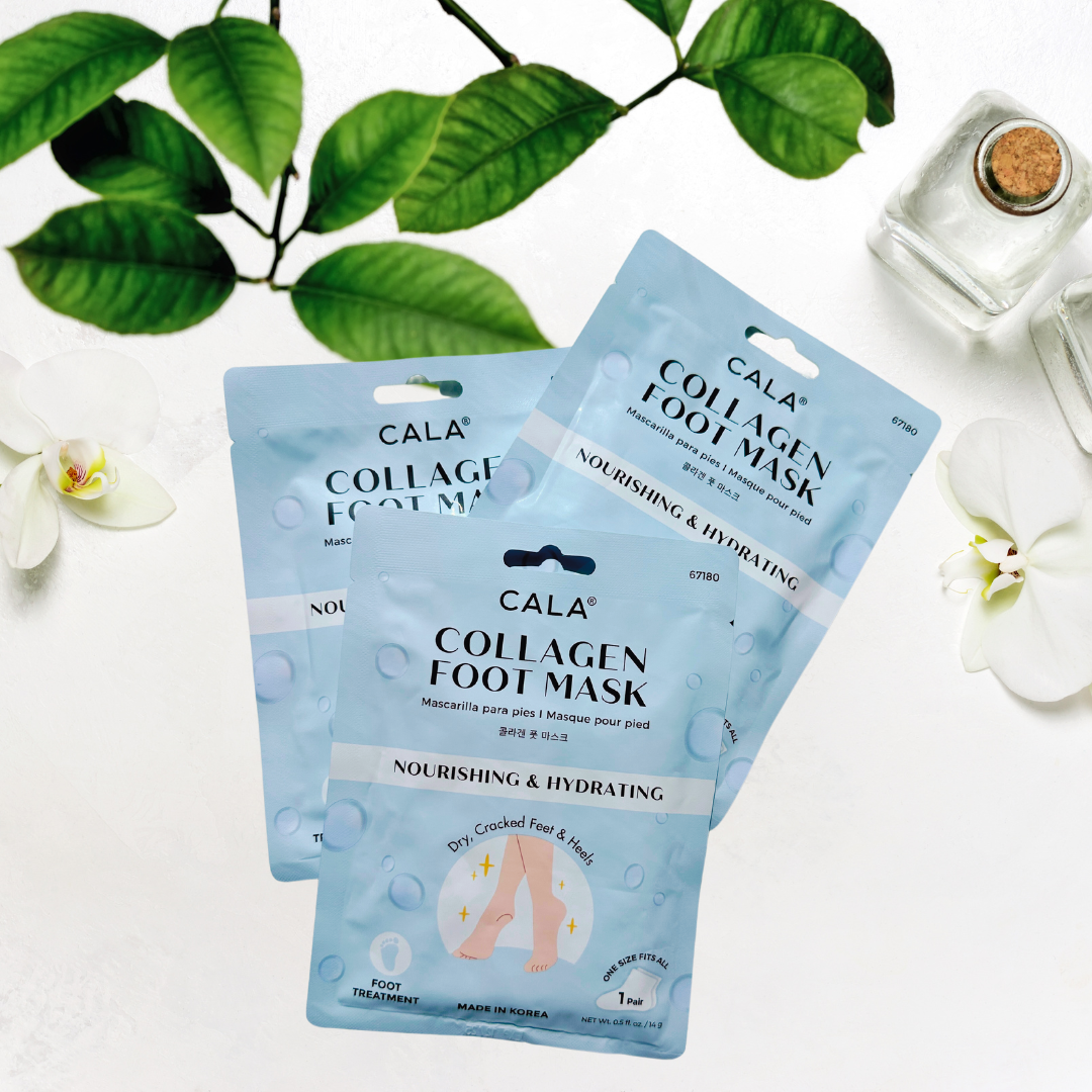 CALA Vitamin C or Collagen Foot Mask Treatment: Vitamin C