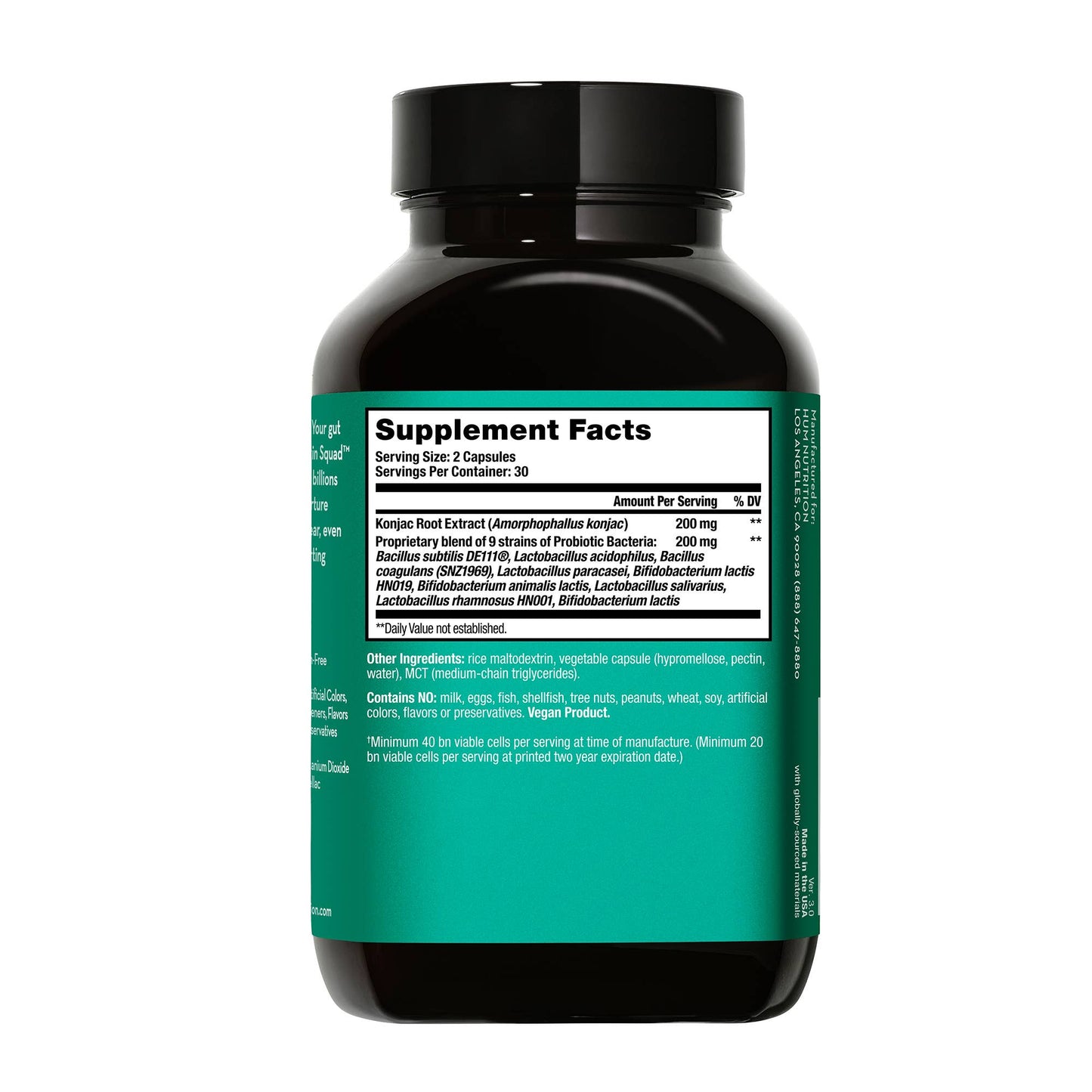 SKIN SQUAD PRE+PROBIOTIC CAPSULES FOR SKIN & GUT HEALTH