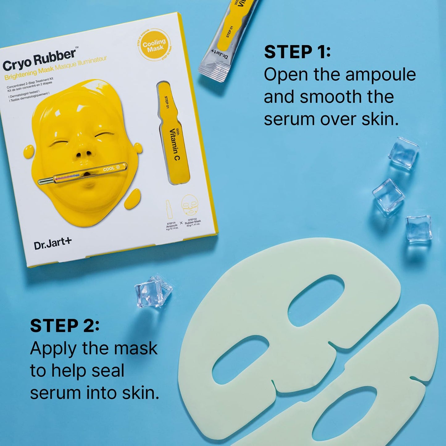Dr.Jart+ Cryo Rubber™ Brightening Vitamin C Face Mask
