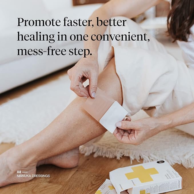 First Honey® Manuka Dressings 6 Pack