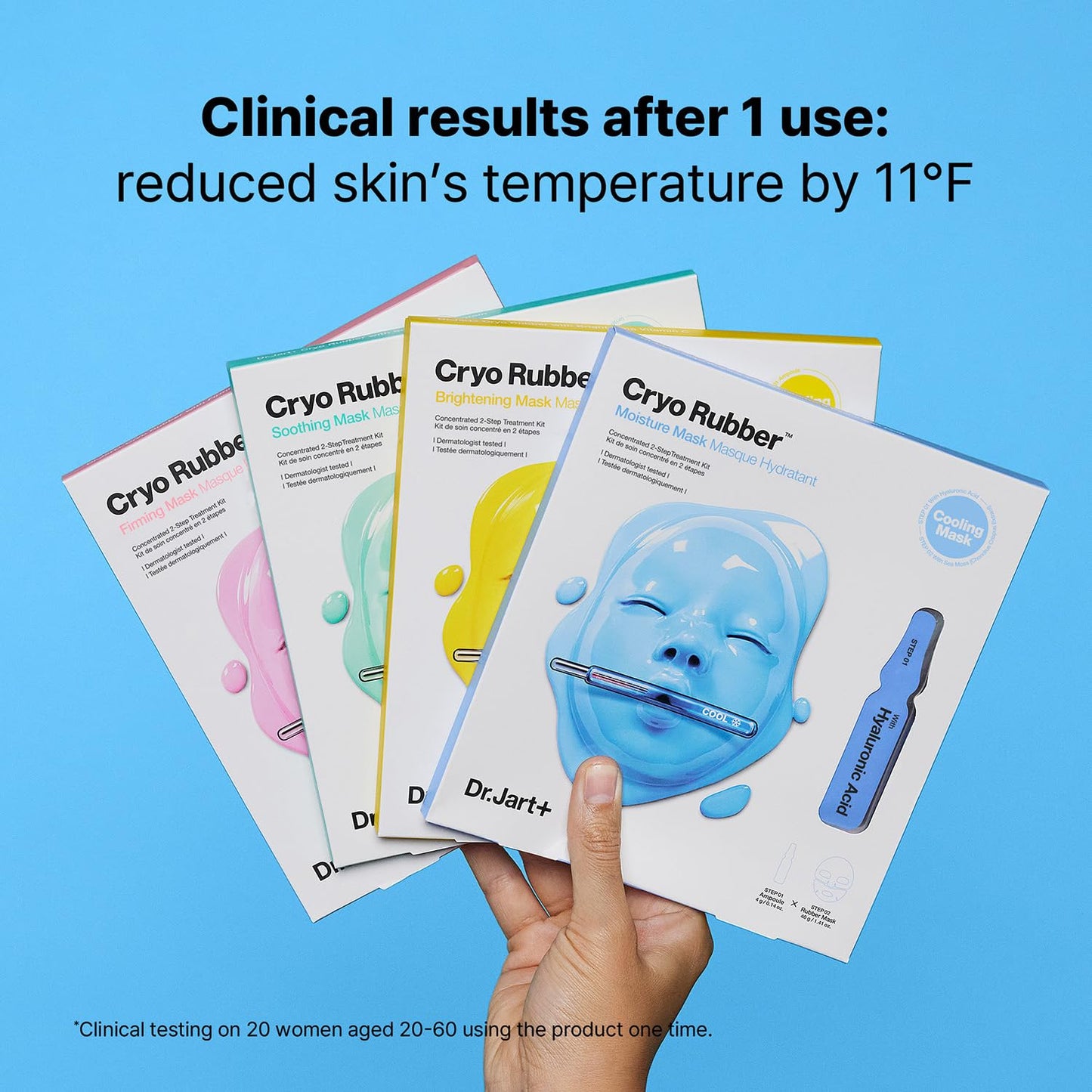 Dr.Jart+ Cryo Rubber™ Brightening Vitamin C Face Mask