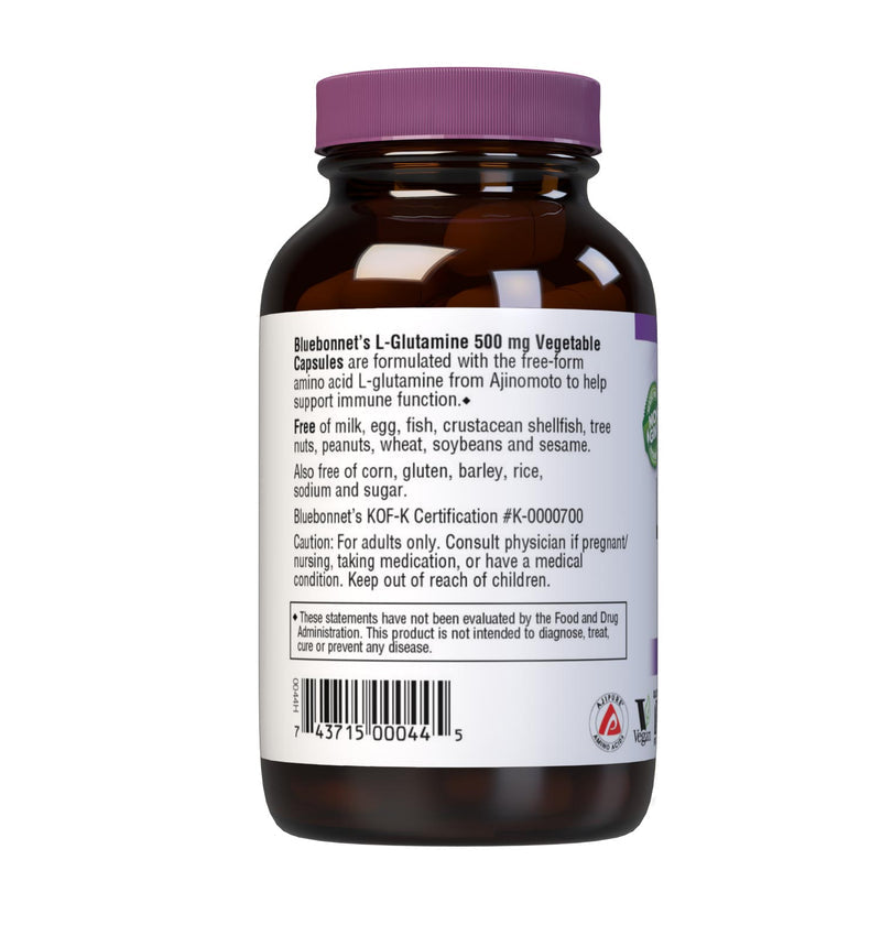 Bluebonnet Nutrition L-GLUTAMINE 500 mg 50 CT