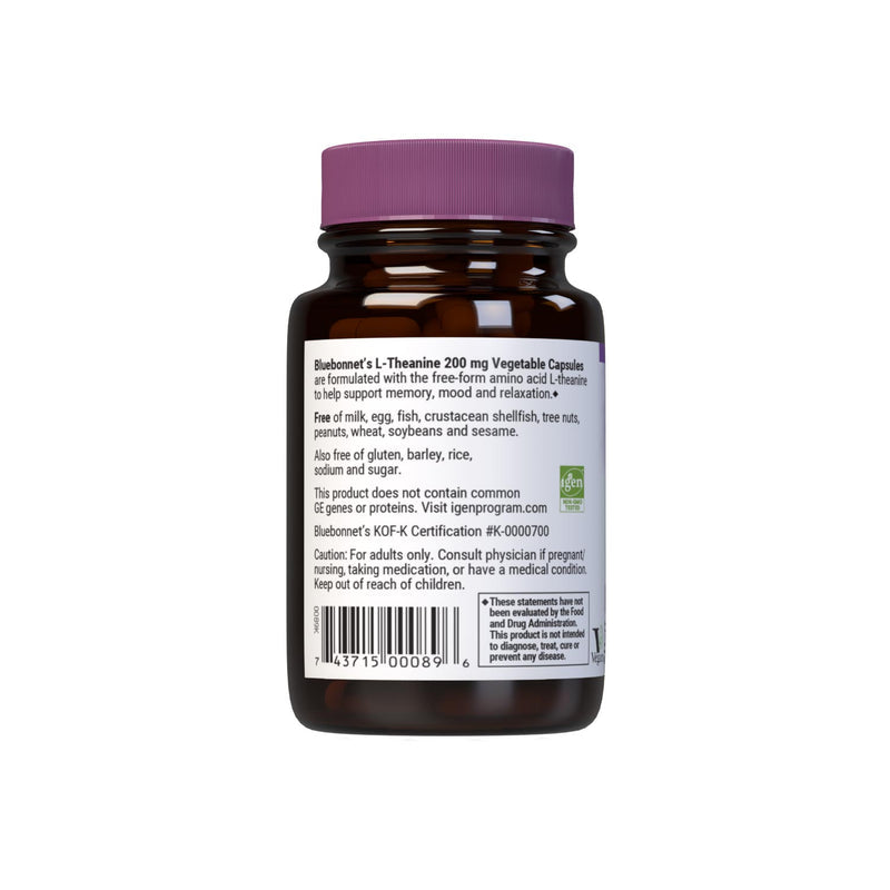Bluebonnet L-THEANINE 200 mg