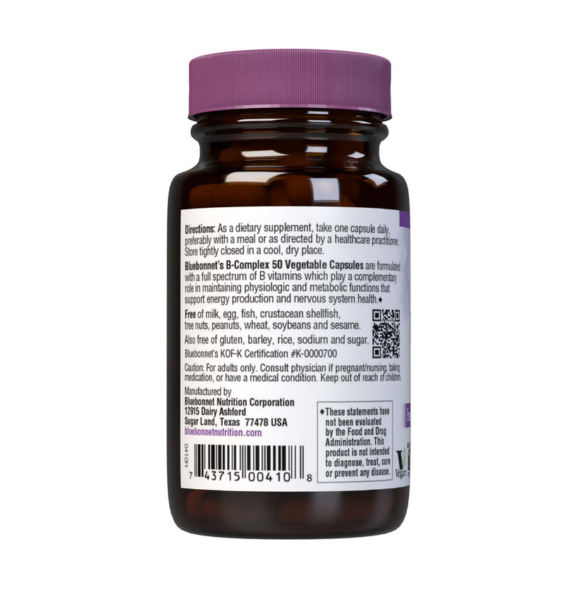 Bluebonnet Nutrition B-COMPLEX 50