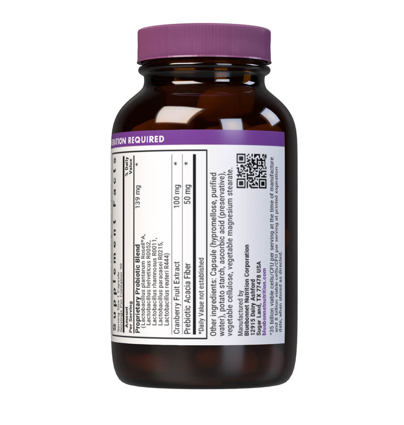 Bluebonnet WOMEN'S PROBIOTIC 35 Billion CFU^ with prebiotic & cranberry