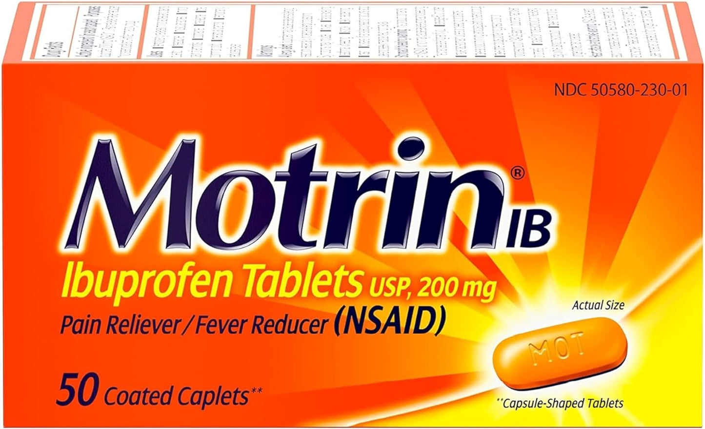 MOTRIN IB CAP 50