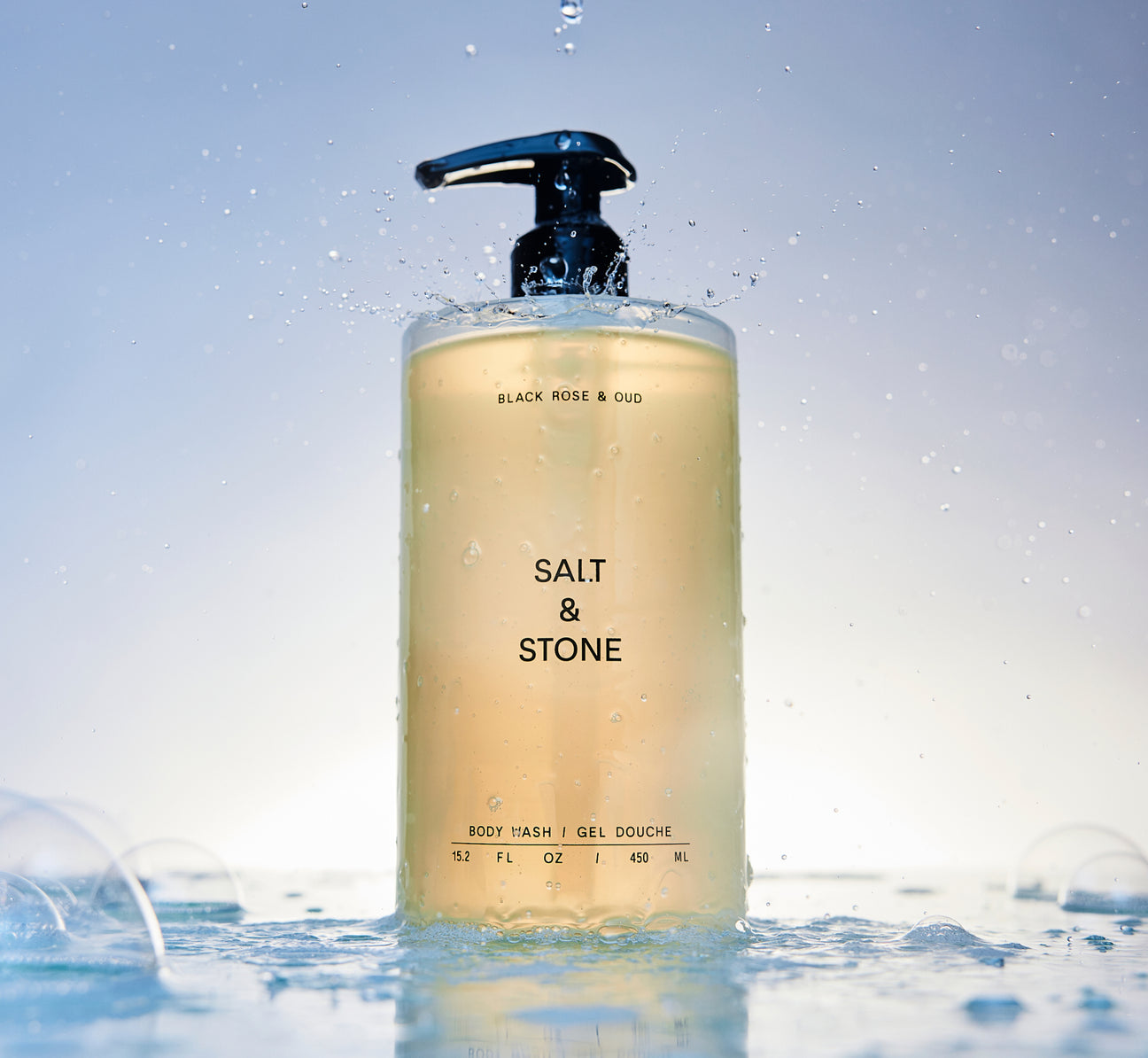 Salt & Stone Bodywash Black Rose & Oud