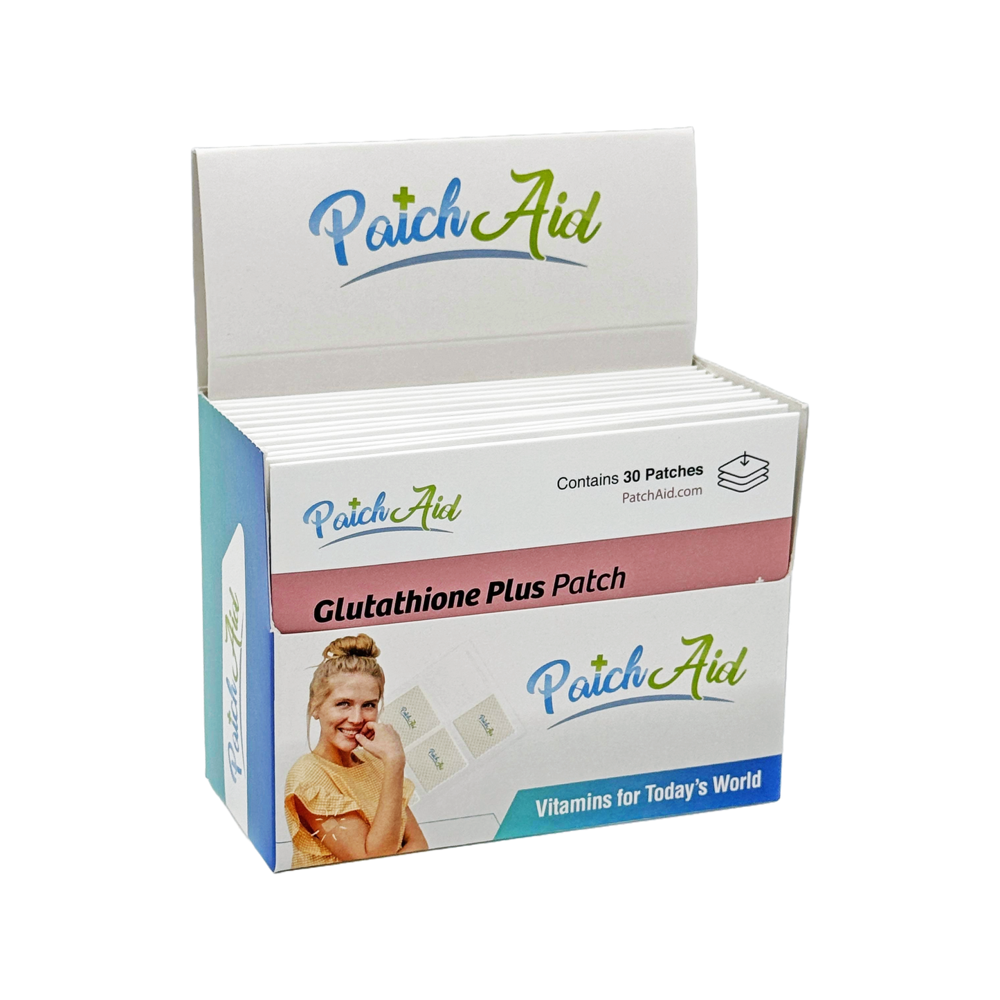 Glutathione Plus Patch - Antioxidant & Detox Support: 1 Pack-30 Patches