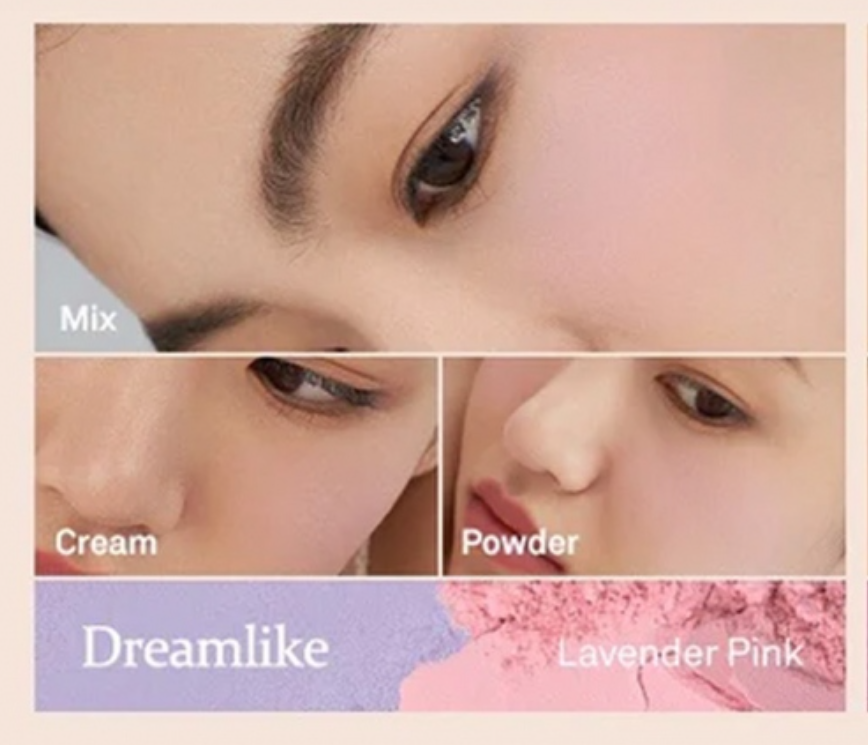 HINCE True Dimension Layering Cheek Blush Powder Cream
