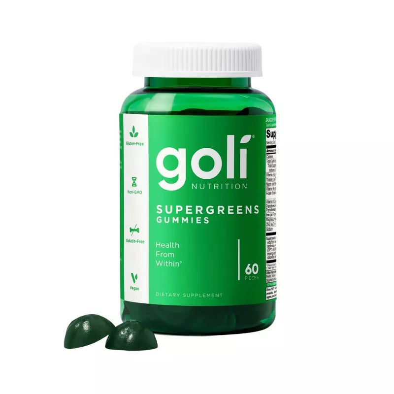 Goli Nutrition Vegan Supergreens Gummies