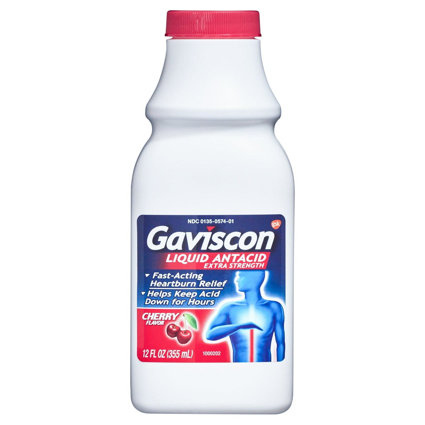 GAVISCON LIQ X STR 12OZ