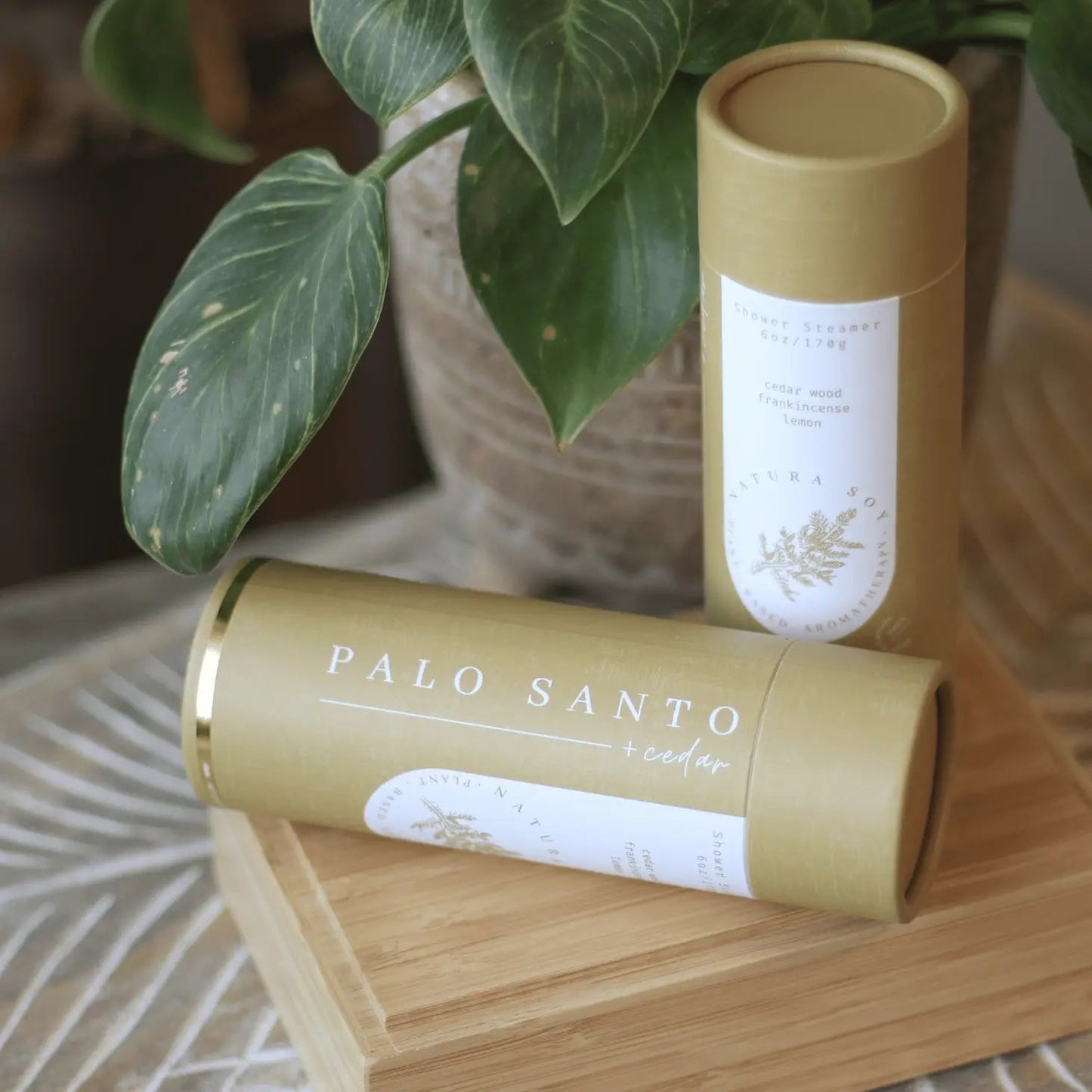 PALO SANTO CEDAR SHOWER STEAMERS
