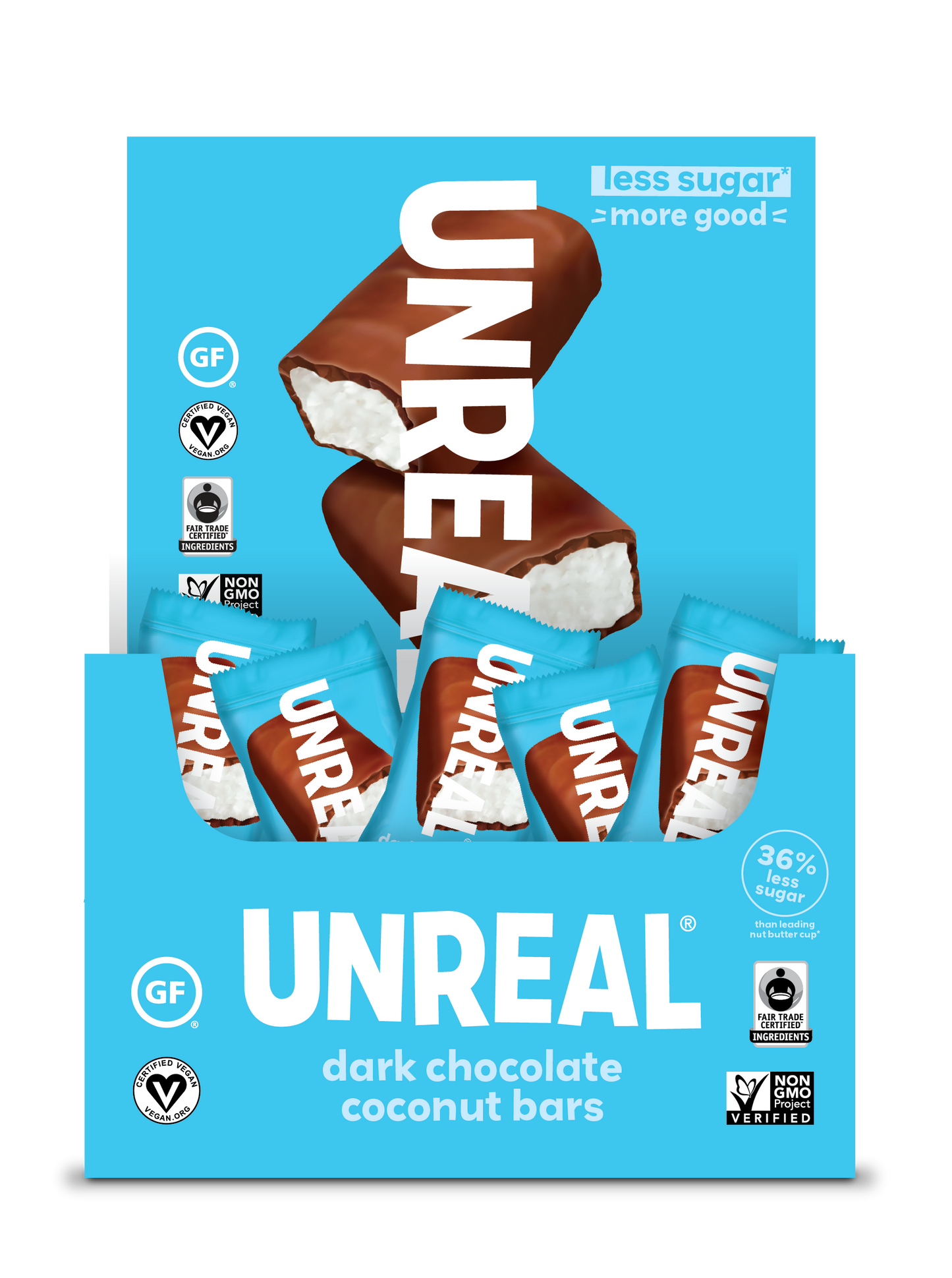 Dark Chocolate Coconut Bar Caddy - 40 Bars