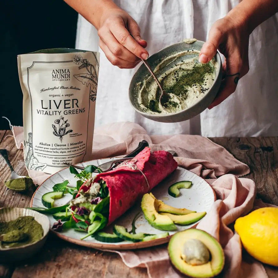 Anima Mundi Apothecary Liver Vitality Greens | Daily Cleanser