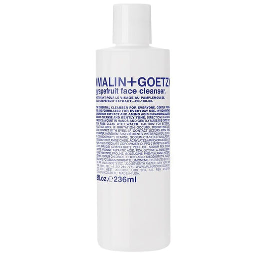 Malin + Goetz grapefruit face cleanser. 8 fl oz