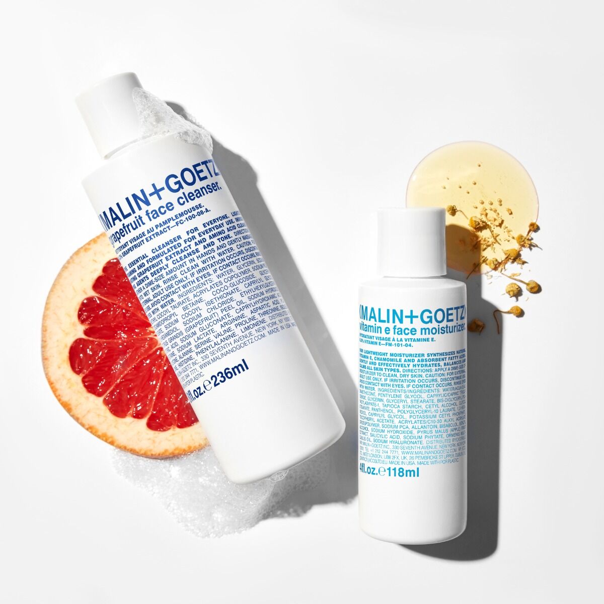 Malin + Goetz grapefruit face cleanser. 8 fl oz