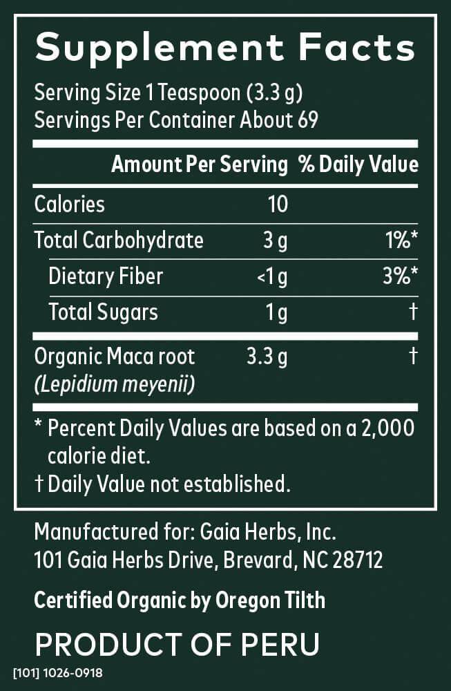 Maca Powder - 8 oz