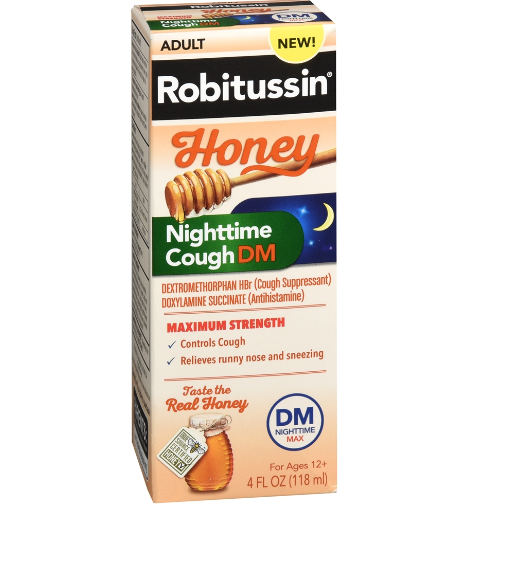 ROBITUS HON-CGH M-S NT DM 4OZ