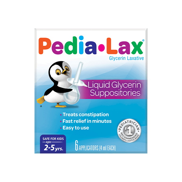 PEDIA-LAX LIQ SUPP 4ML 6
