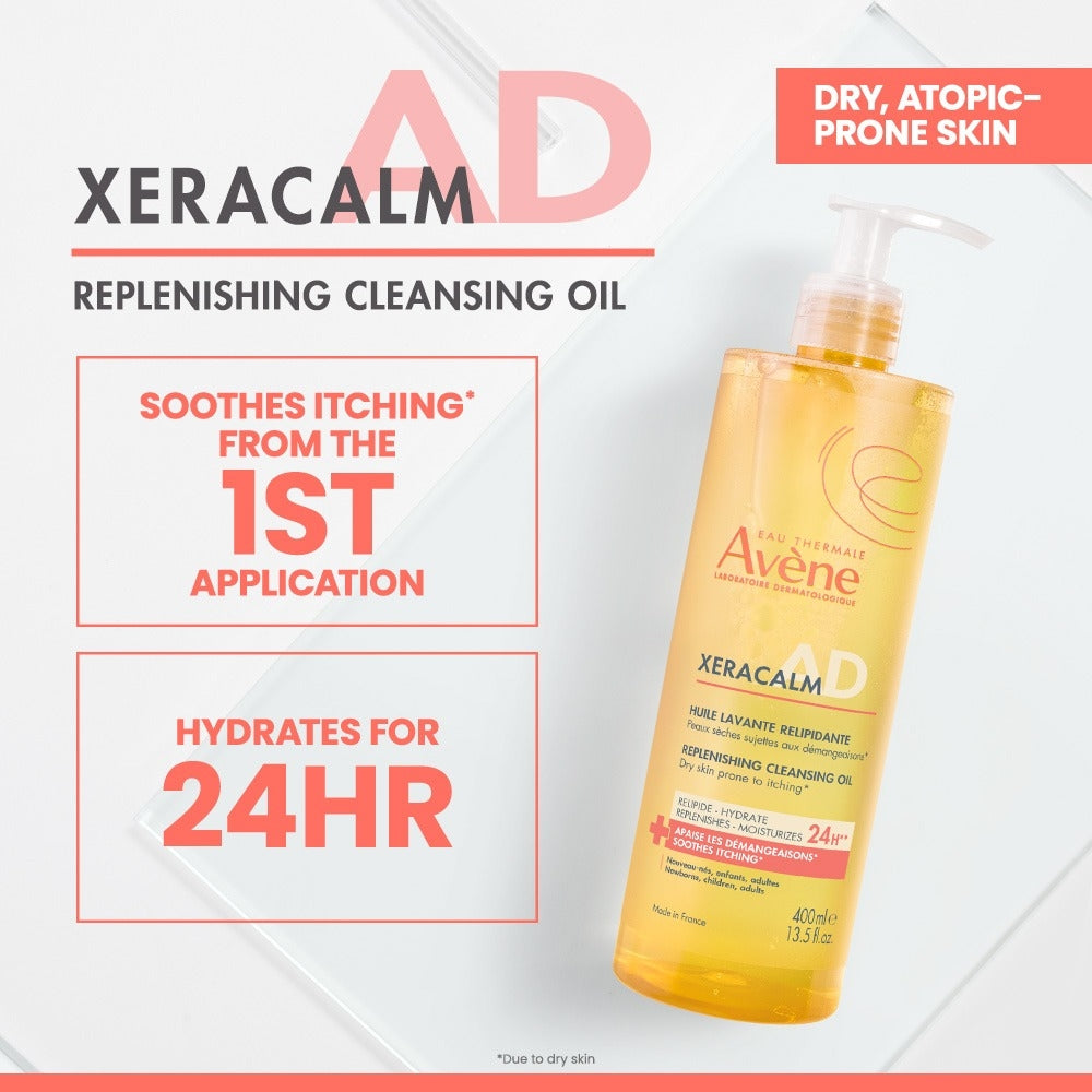 XeraCalm A.D Replenishing Cleansing Oil