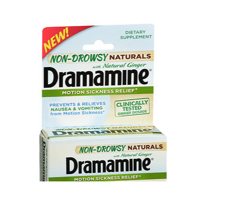 DRAMAMINE N-D NAT W GNGR 18CT
