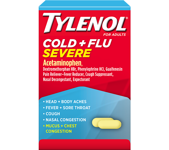 TYLENOL COLD FLU SEV CAP 24