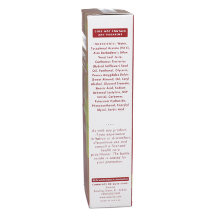 Emerita Estriol Natural Balancing Cream with Vitamin E, 4 oz